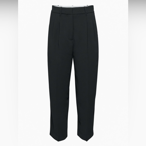 NWOT Aritzia Babaton Carrot Pants in Black Size 6 - Picture 3 of 6